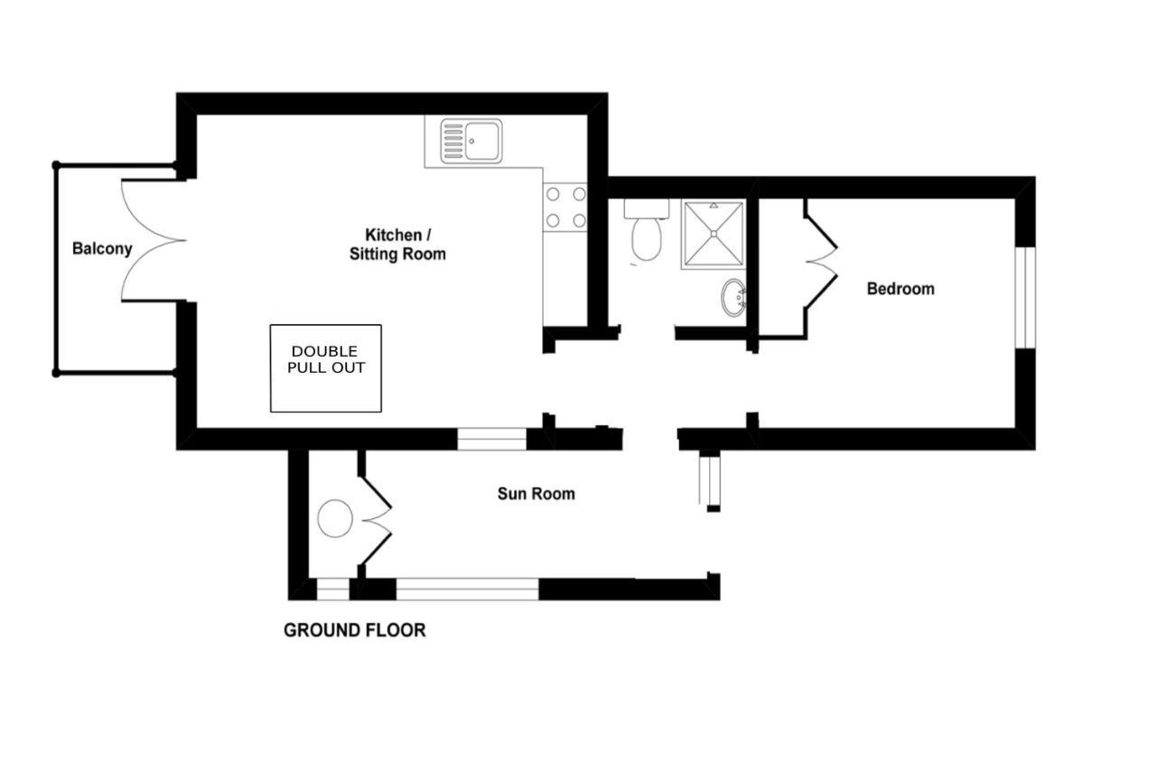 Clifton Court Apt 23 With Seaviews & Heated Pool Διαμέρισμα Croyde Εξωτερικό φωτογραφία