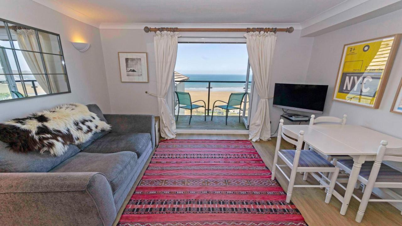 Clifton Court Apt 23 With Seaviews & Heated Pool Διαμέρισμα Croyde Εξωτερικό φωτογραφία